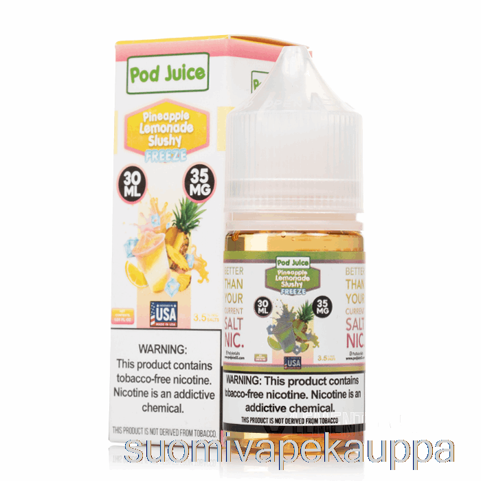 Vape Suomi Jäädytetty Ananas Limonadi Slushy - Pod Mehu - 30ml 35mg